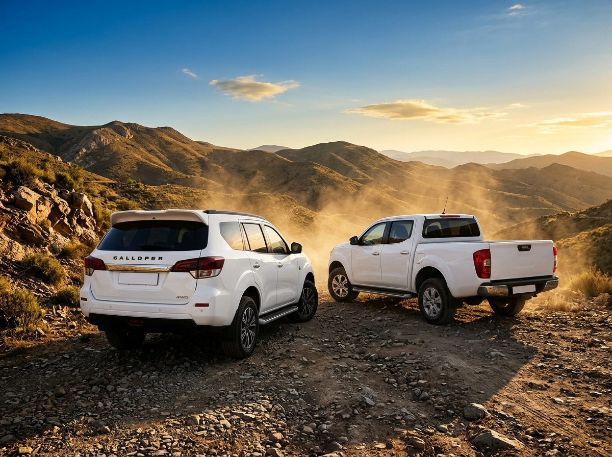 Galloper ressuscita após 20 anos com chassi da Frontier e motor Mitsubishi