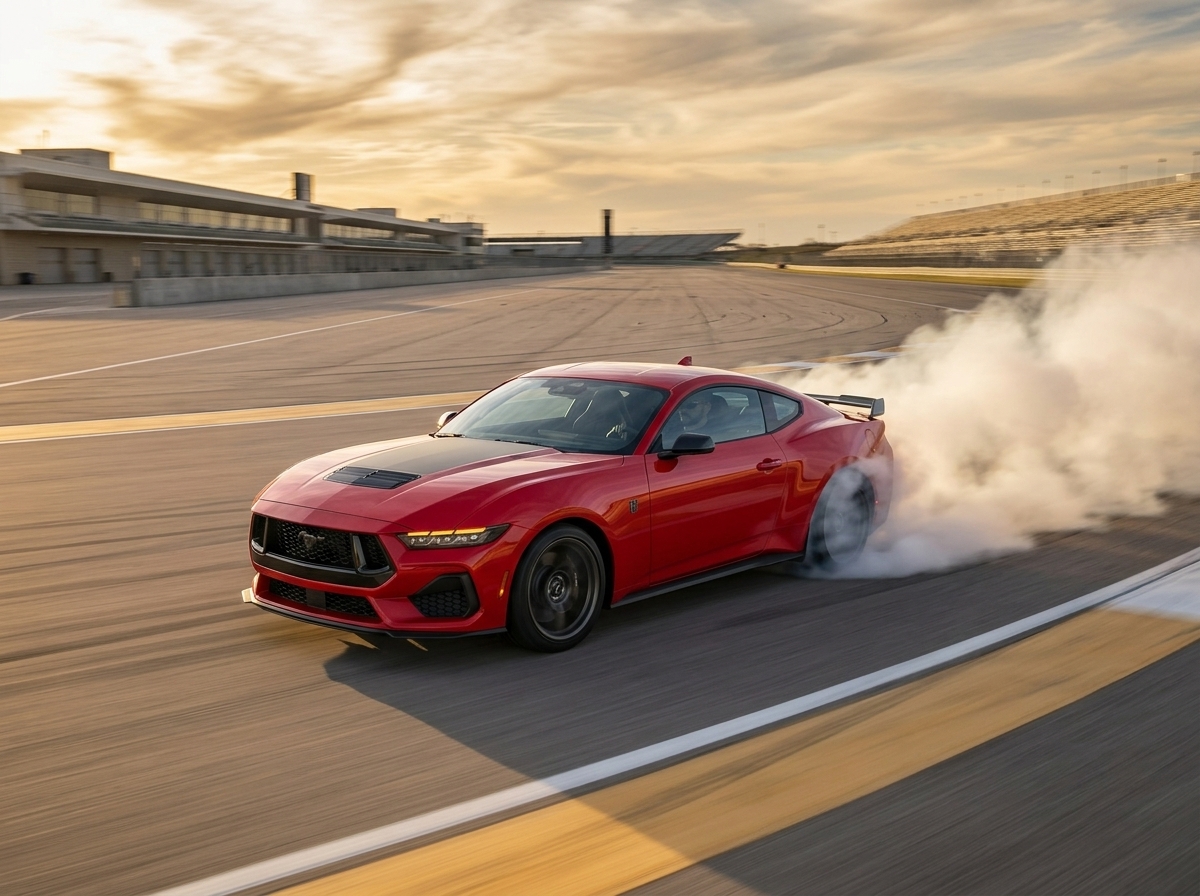 Ford cria freio de mão eletrônico para drift no Mustang e preserva a sensação mecânica