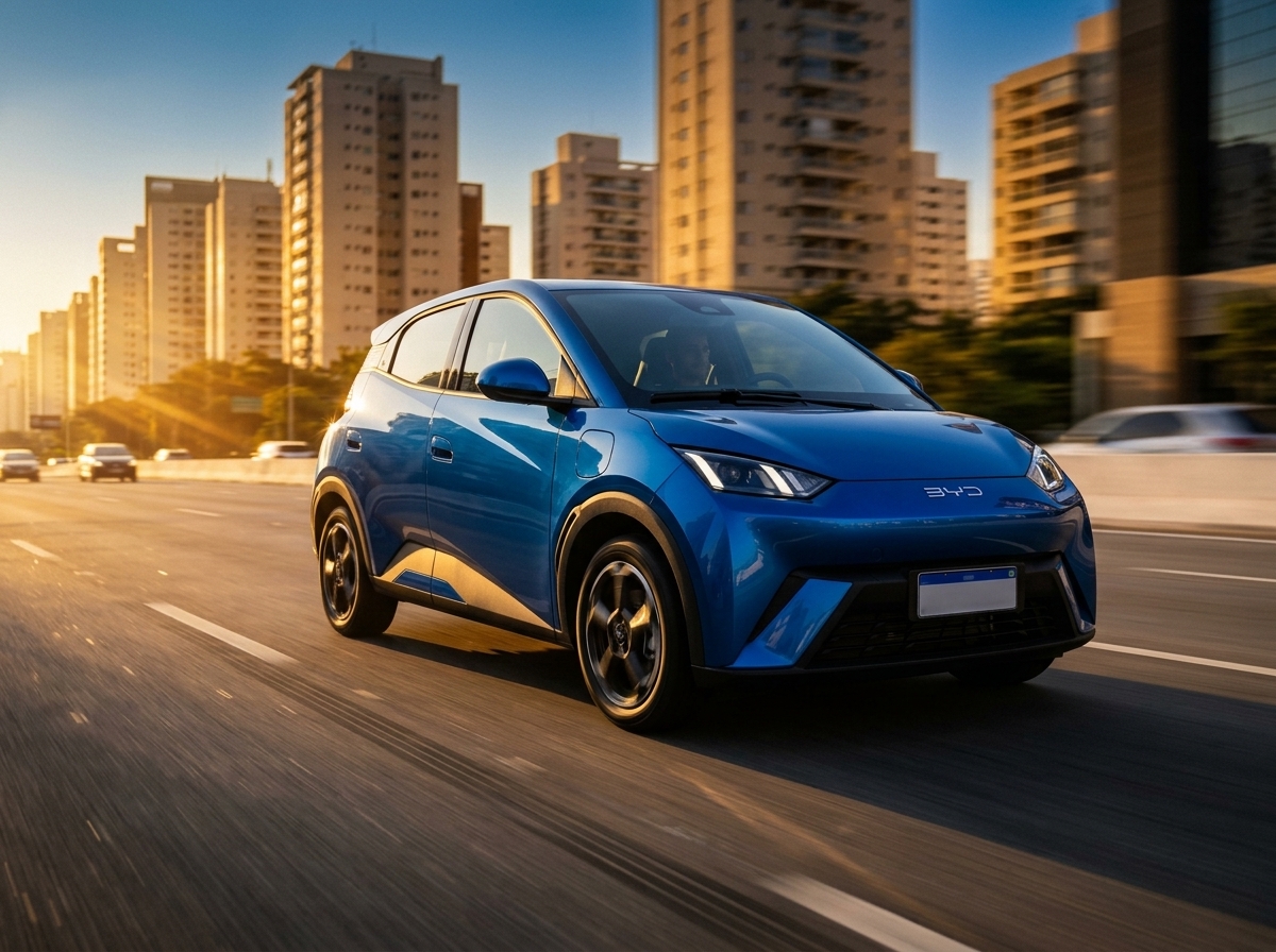 BYD Dolphin Mini chega perto do Polo e ameaça domínio dos líderes de vendas