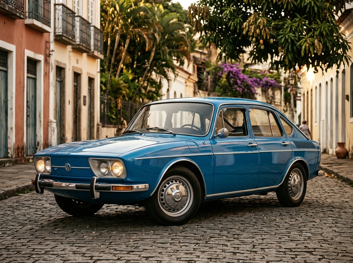 VW 1600 TL de quatro portas: o carro que quis conquistar a família brasileira nos anos 1970
