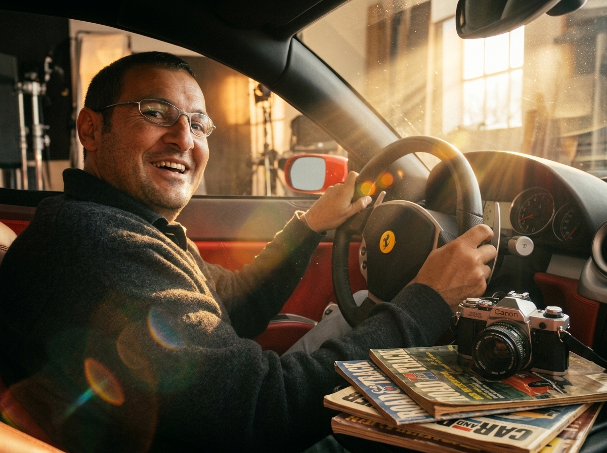 QR Cast homenageia Marco de Bari, fotógrafo que definiu a estética automotiva da Quatro Rodas