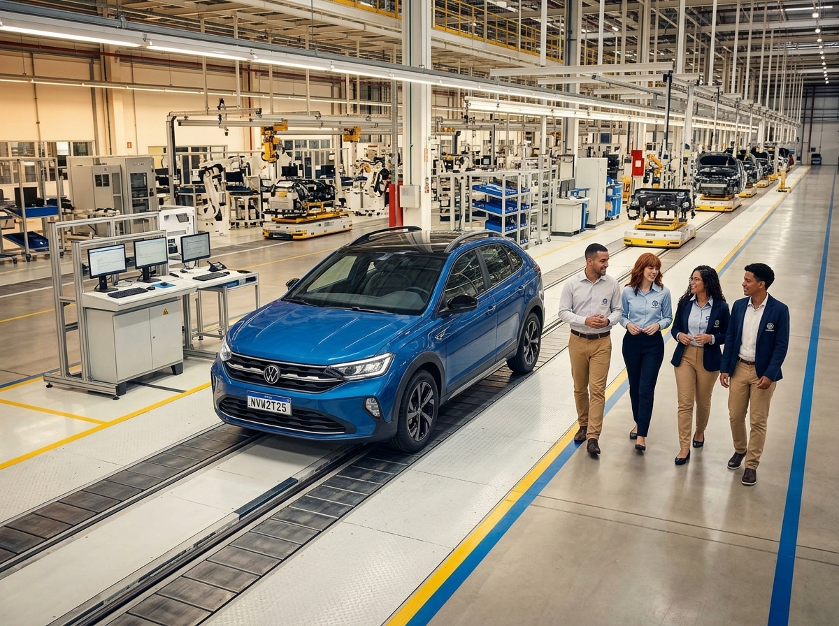 Volkswagen abre mais de 30 vagas de estágio para 2027 com bolsa de até R$ 2.100