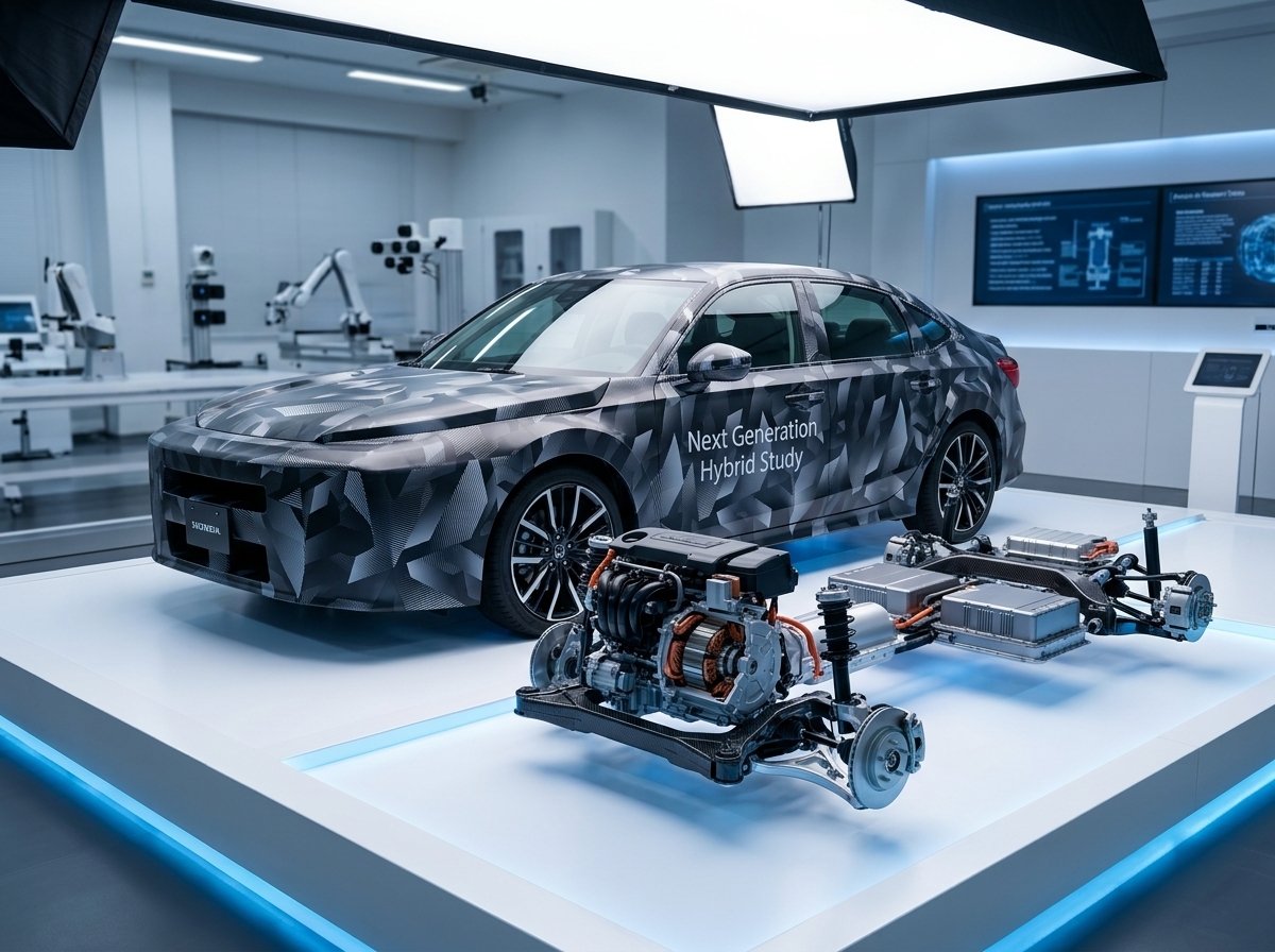Honda detalha nova geração do sistema híbrido com plataforma mais leve e eficiente