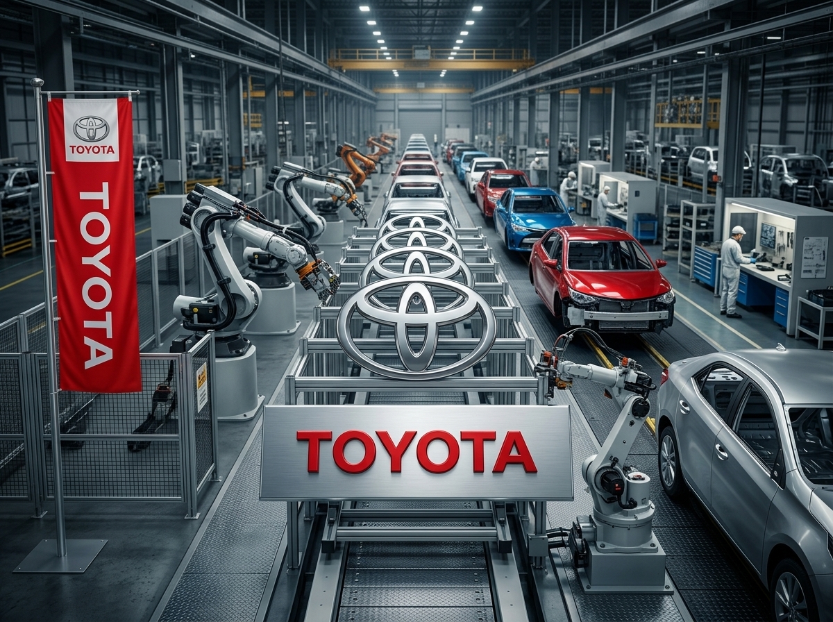 Toyota mantém liderança global pelo sétimo ano seguido e abre 1,26 milhão de carros de vantagem sobre a Volkswagen