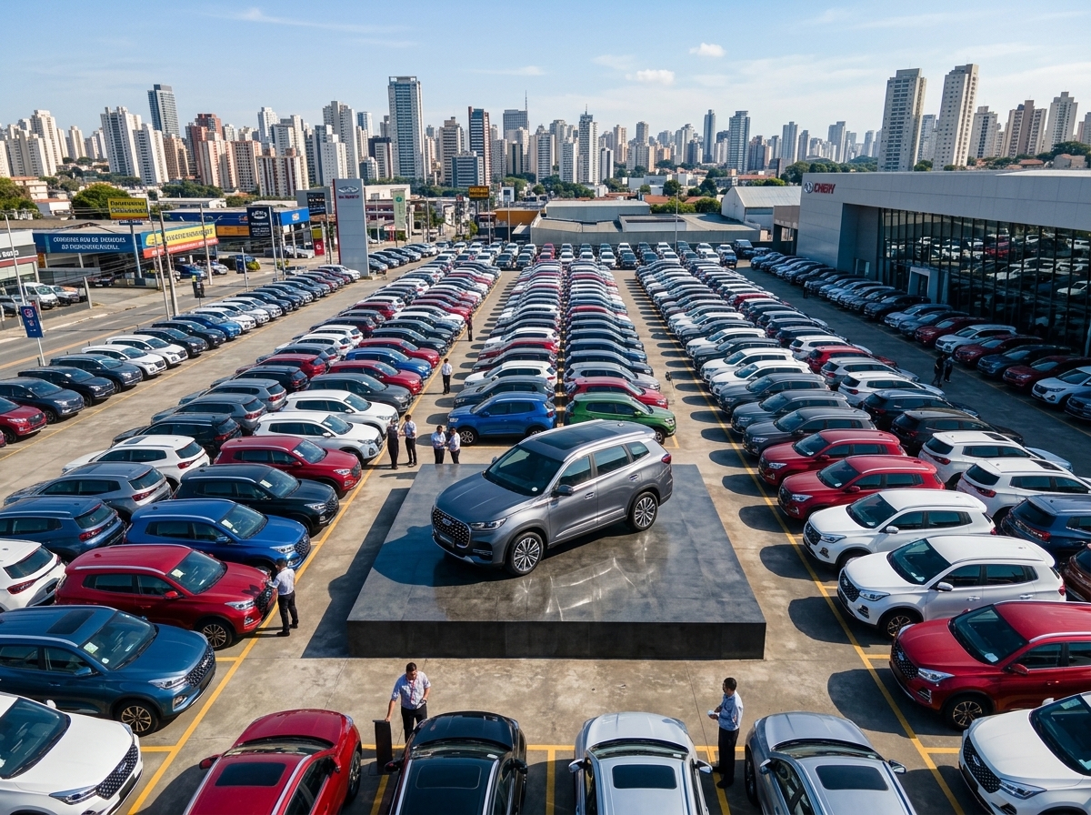 Mercado de veículos cresce 15% em 2026, mas importações chinesas preocupam indústria nacional