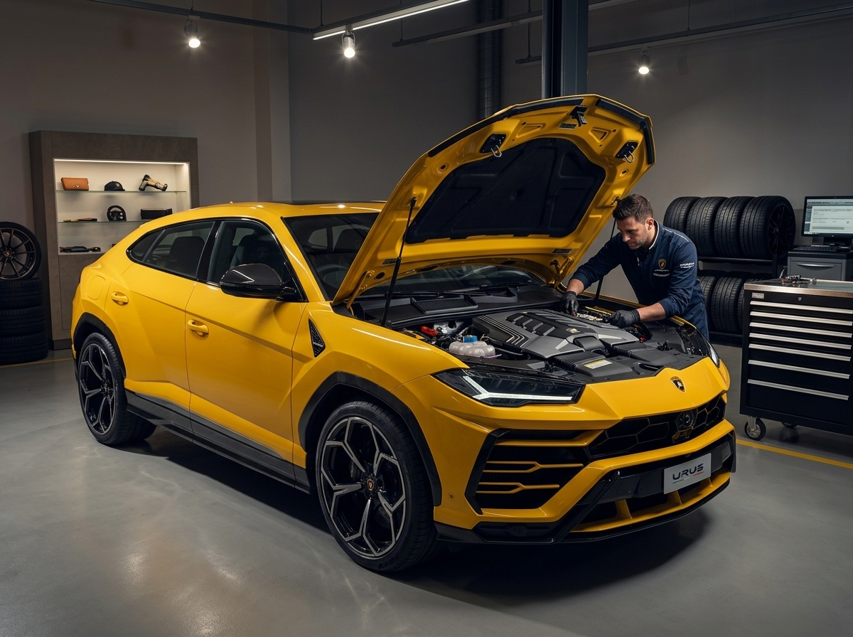Troca de óleo de Lamborghini pode custar o mesmo que um carro zero-quilômetro