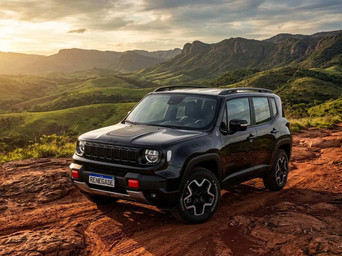 Jeep Renegade Willys desafia Honda WR-V EXL com tração 4x4 por menos de R$ 1 mil a mais