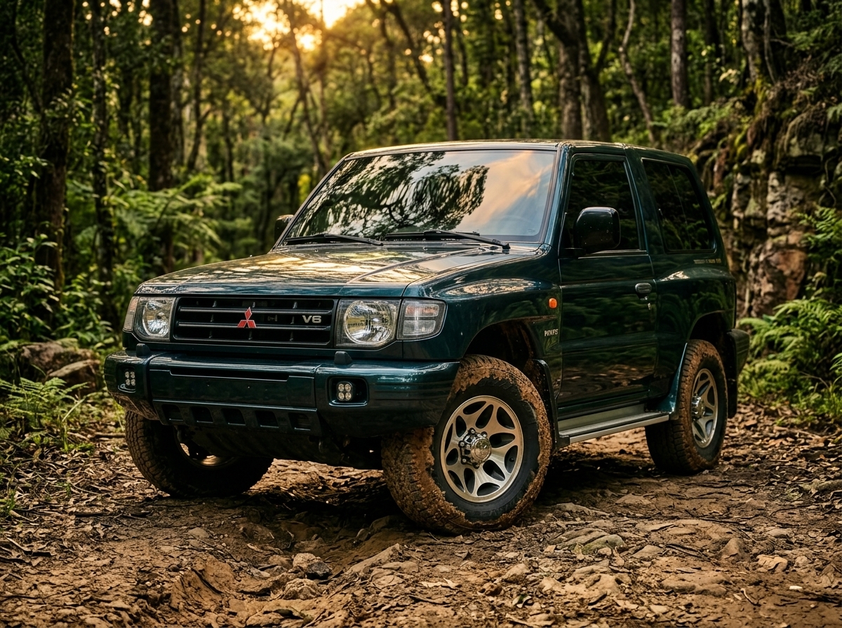 Pajero GLS-B V6 com câmbio manual: o SUV de duas portas que o mercado atual não oferece mais