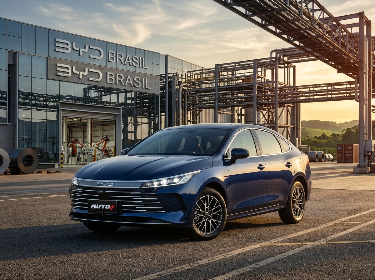 BYD para produção do King em Camaçari para dar vazão à demanda pelo Atto 2 DM-i