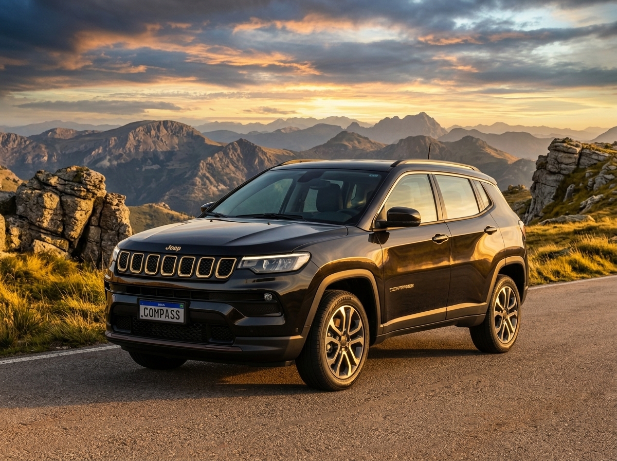 Jeep Compass 2027 chega com híbrido leve de 48V e ADAS em todas as versões