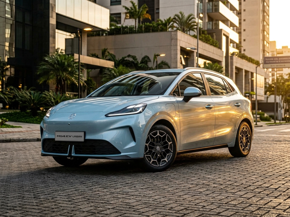 MG4 Urban chega ao Brasil a partir de R$ 129.990 com fábrica no Ceará e 2.400 pedidos antecipados
