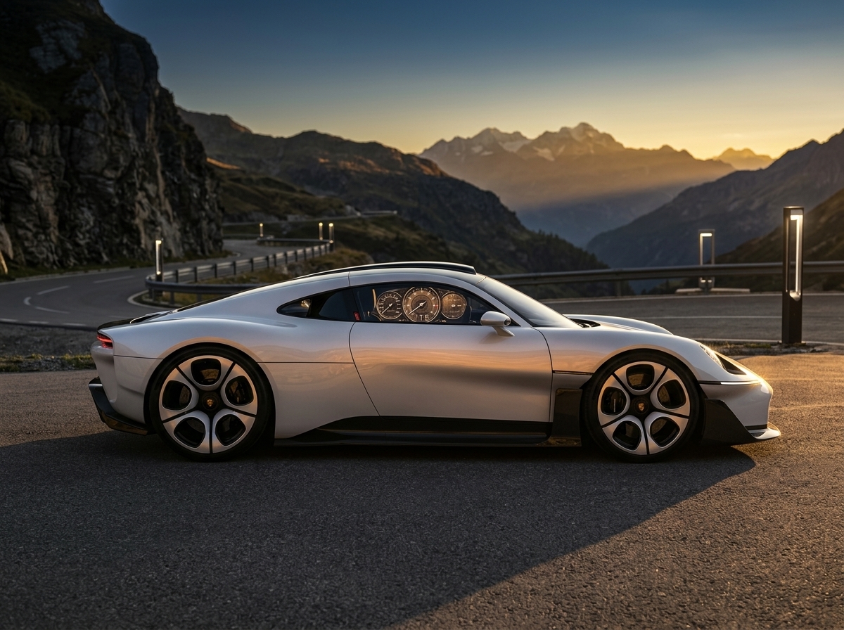 Porsche revela o Mission S, conceito acima do 911 que abre mão de tela central