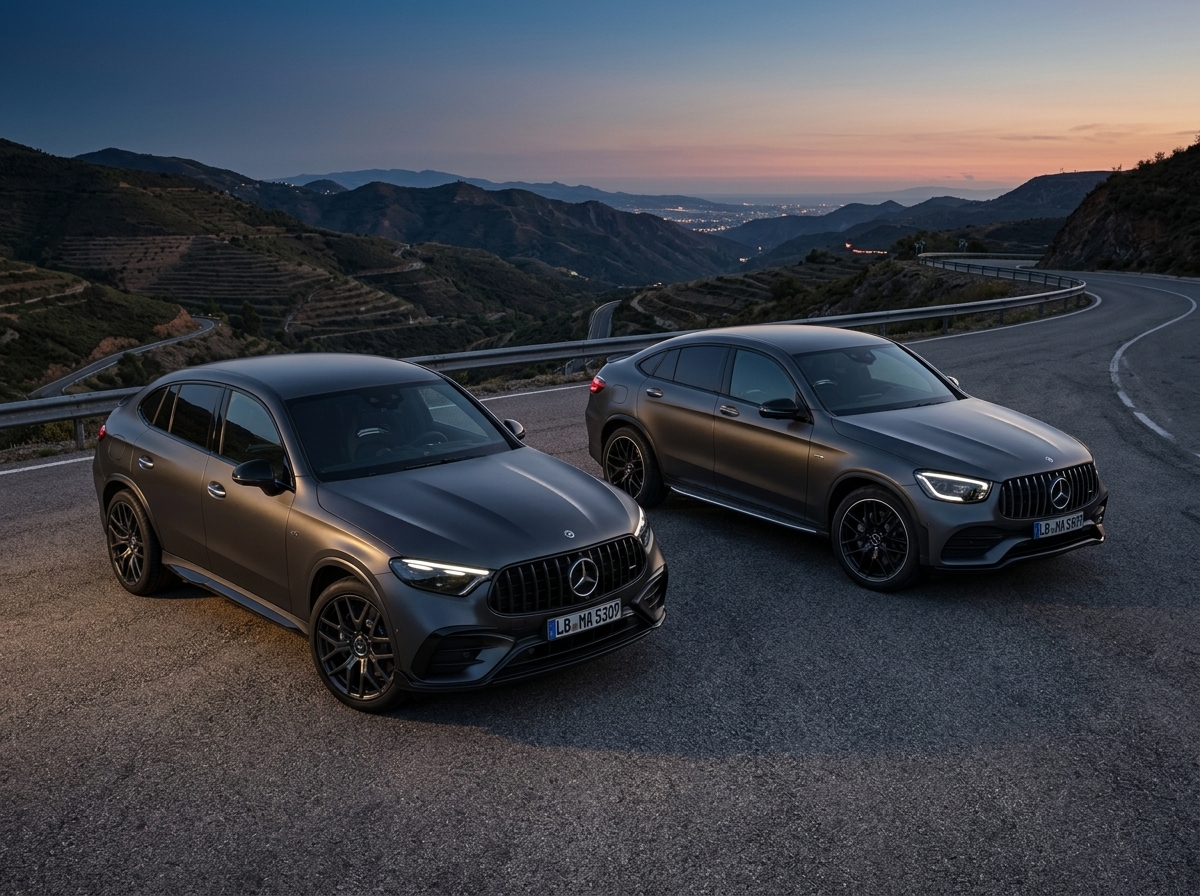 Mercedes-AMG GLC 53 chega ao Brasil em versões SUV e Coupé com motor híbrido leve de 449 cv