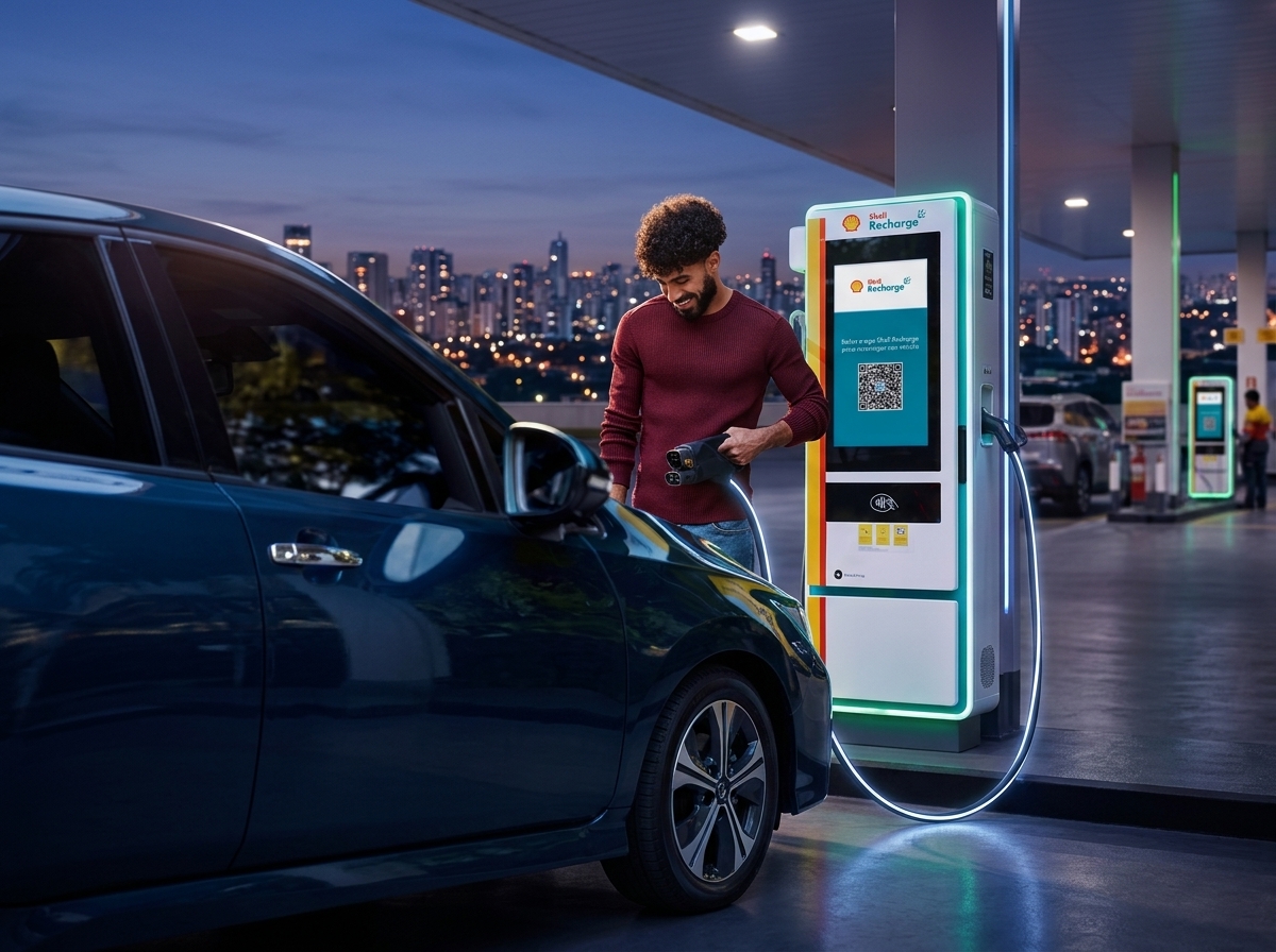 Donos de BYD têm 15% de desconto nas recargas da rede Shell Recharge em todo o Brasil