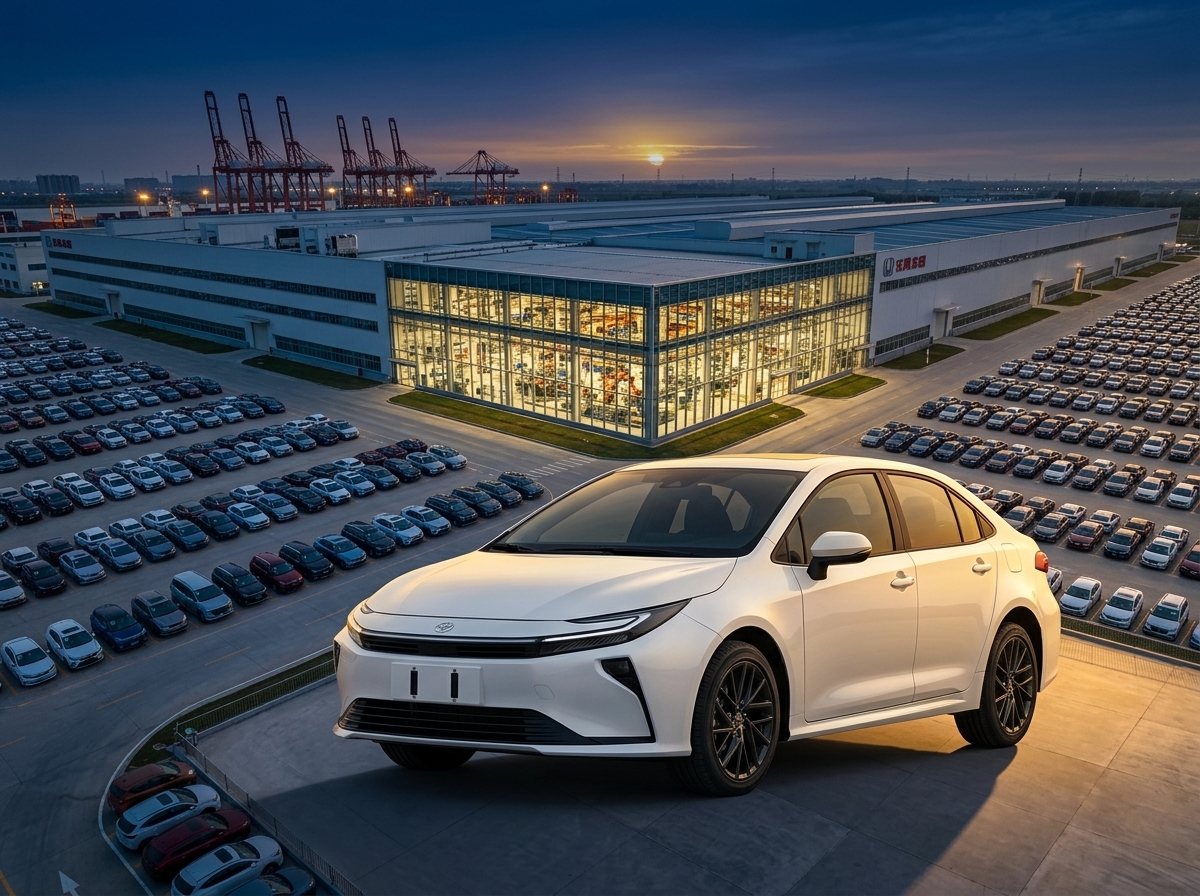 Toyota estuda unificar operações comerciais na China em meio à pressão das montadoras locais