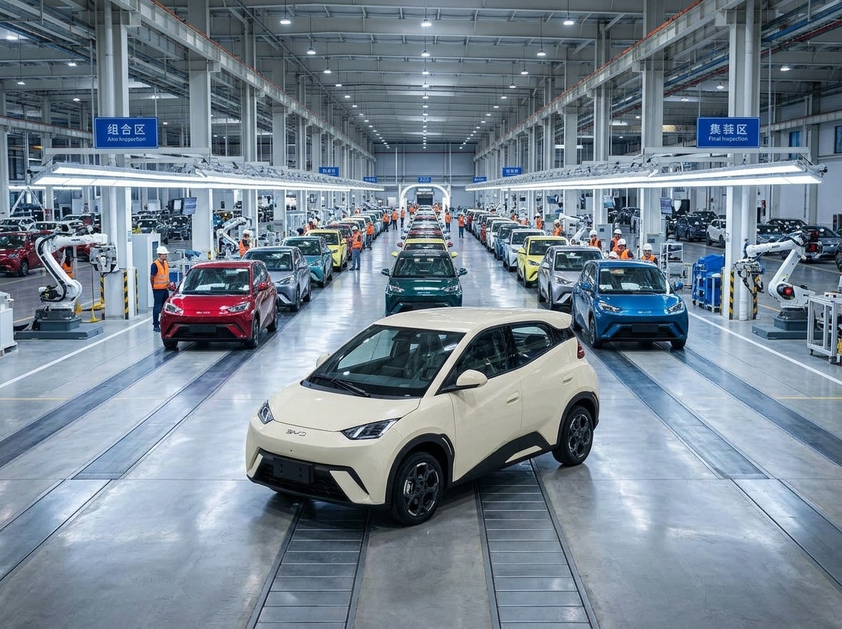 China lança quase 3 carros novos por dia e indústria global entra em alerta
