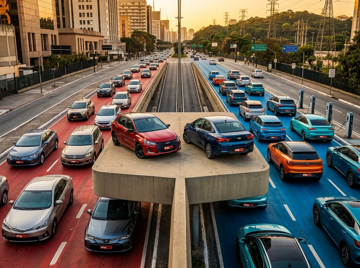 Chevrolet é a marca que mais perdeu mercado com a chegada das chinesas ao Brasil