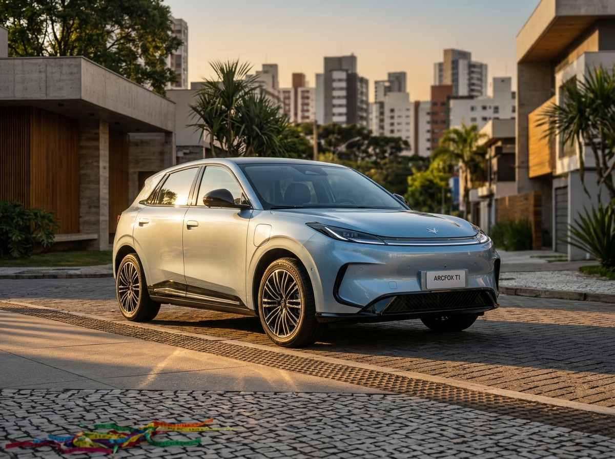 Arcfox T1 entra em pré-venda no Brasil com especificações reveladas por concessionárias