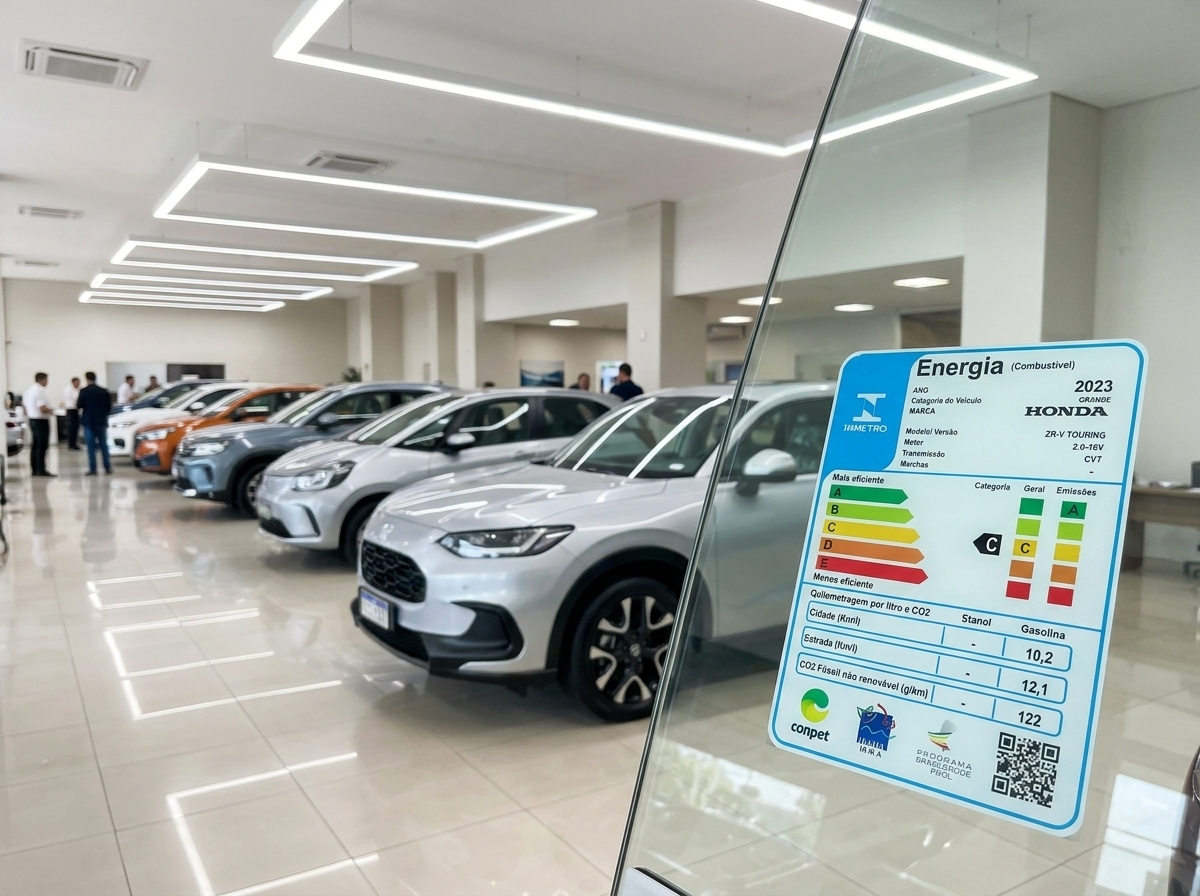 Tabela do Inmetro salta de 846 para 976 versões em 2026 e já reúne 186 elétricos
