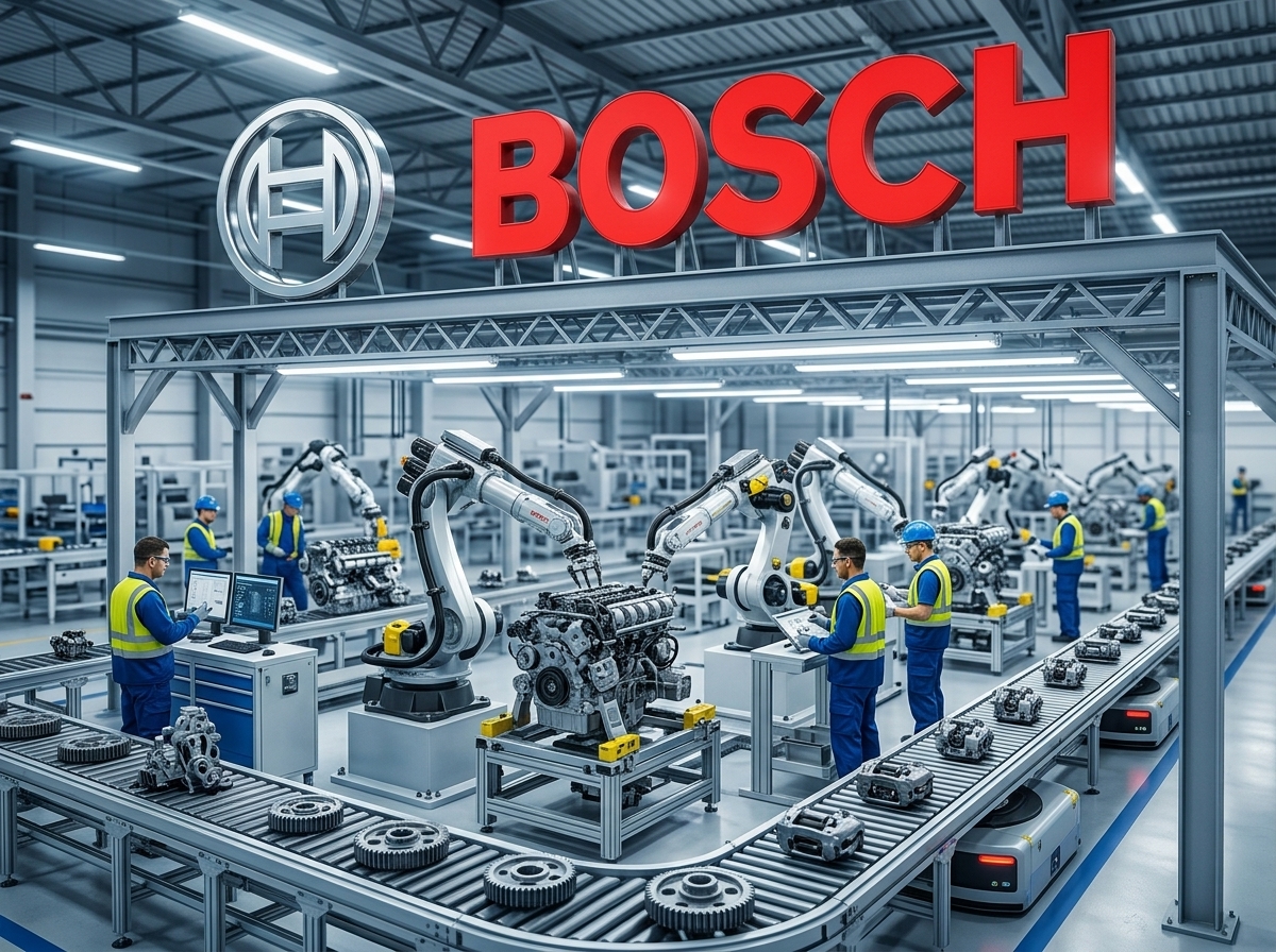 Bosch se reorganiza no Brasil diante do avanço de BYD e GWM e da concorrência de fornecedores chineses