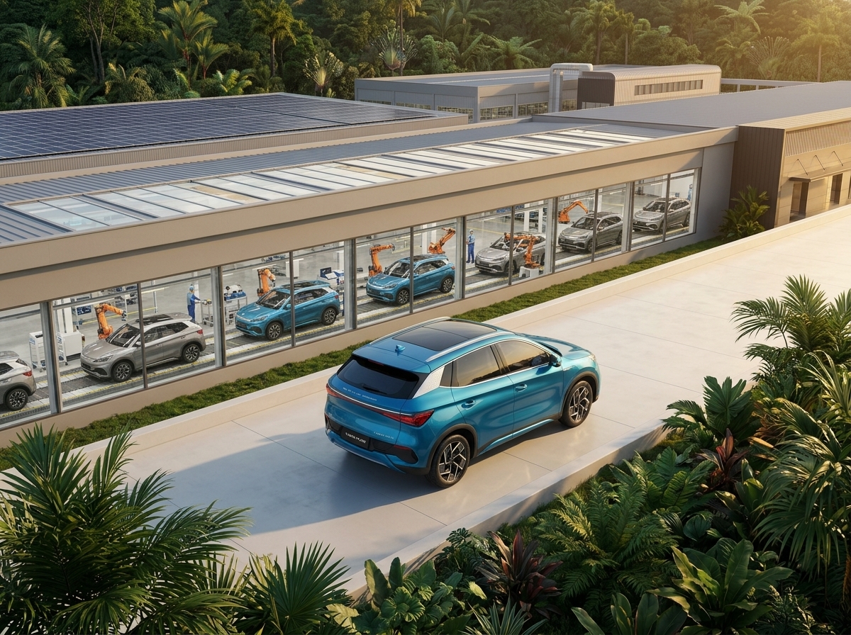 Tailândia vira laboratório chinês: montadoras de EVs chegam, mas cadeia local fica para trás