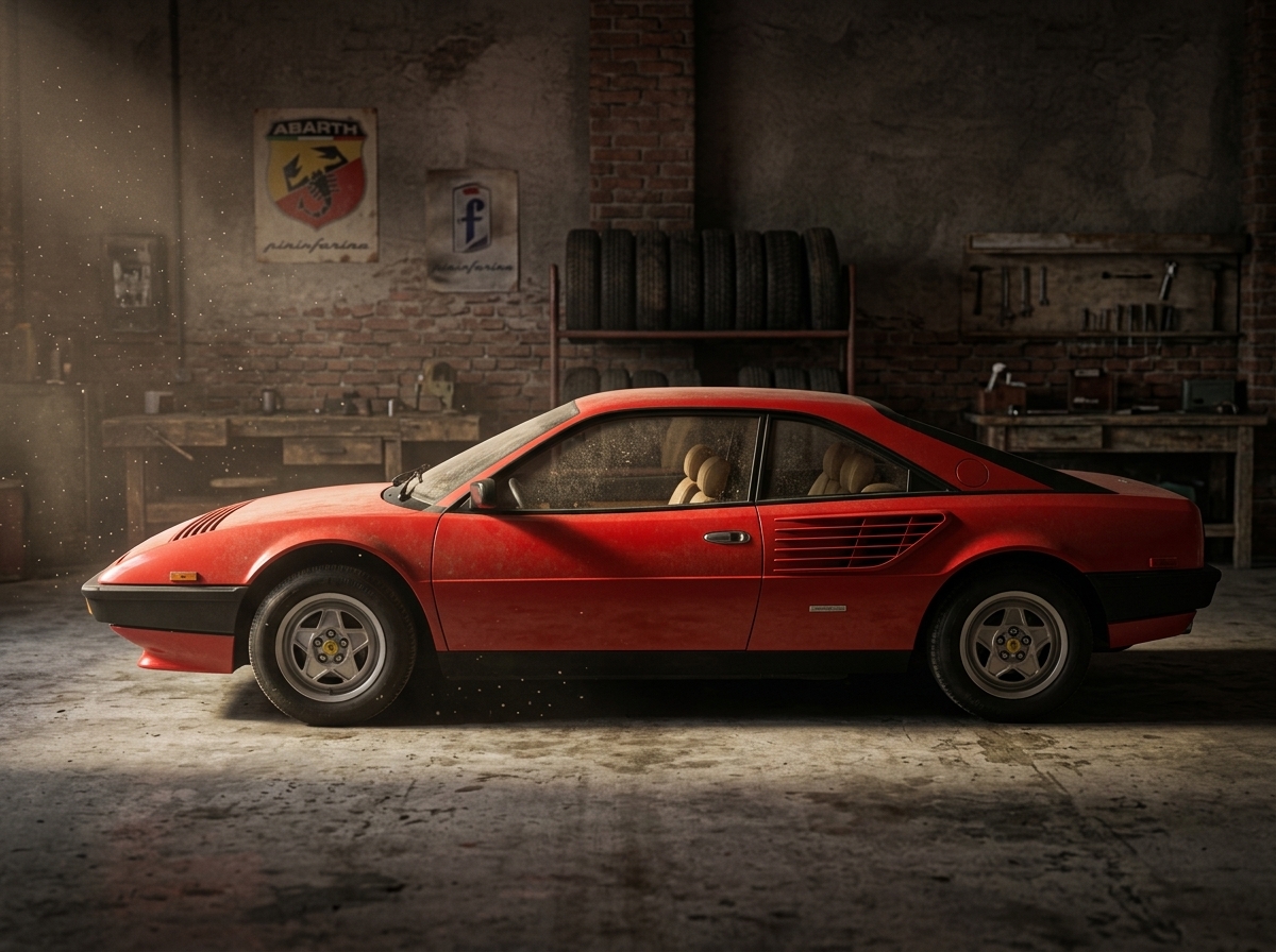 Ferrari que 'deu errado' nos anos 80 está à venda por preço de carro popular