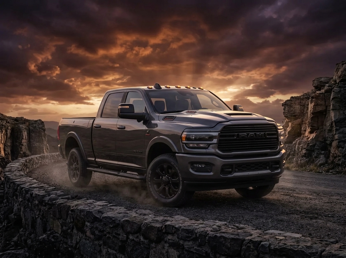 Ram 2500 Laramie Night Edition chega ao Brasil por R$ 569.990