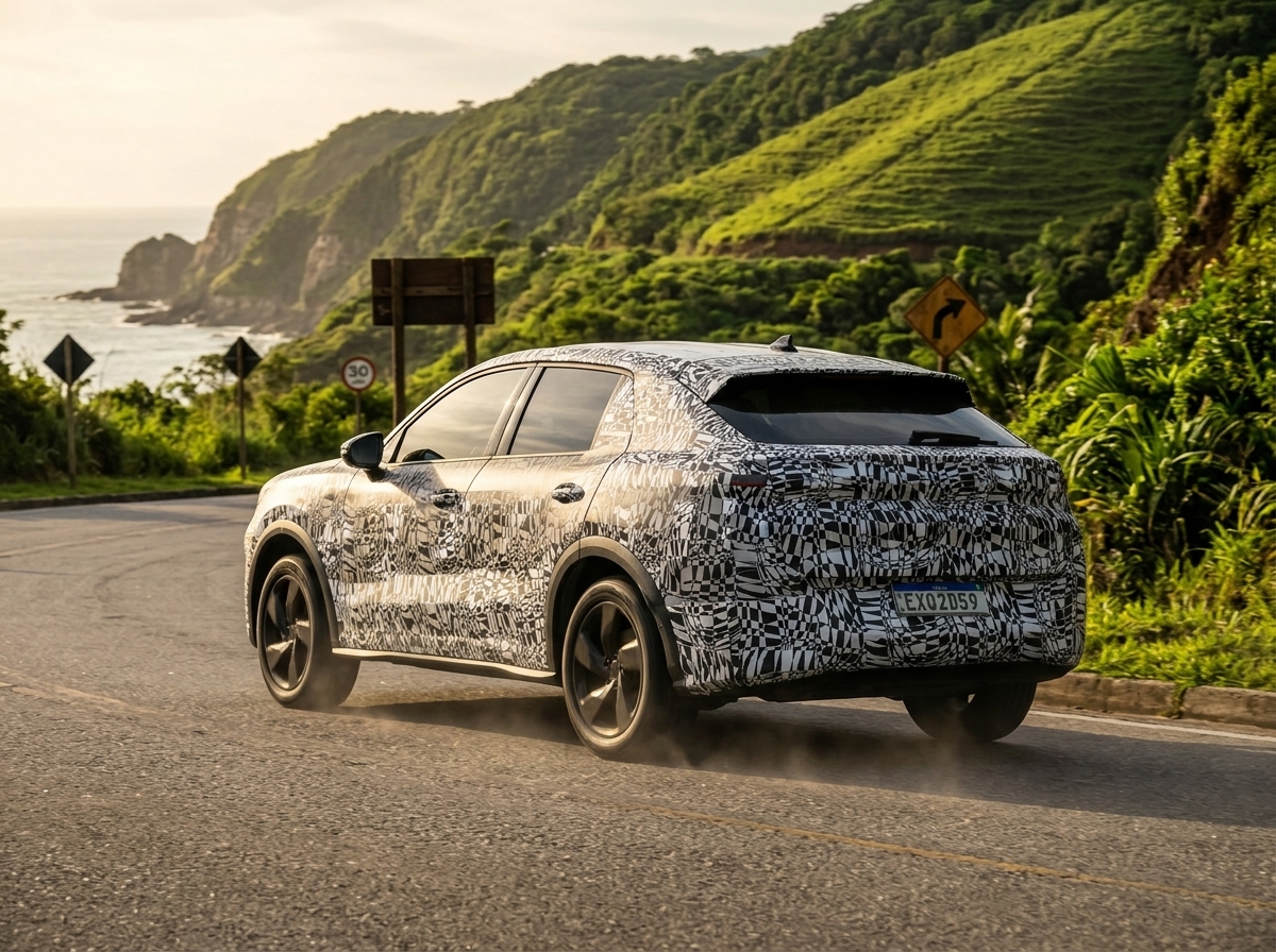 VW SAGA: SUV cupê nacional terá híbrido pleno, teto solar e suspensão diferente do europeu