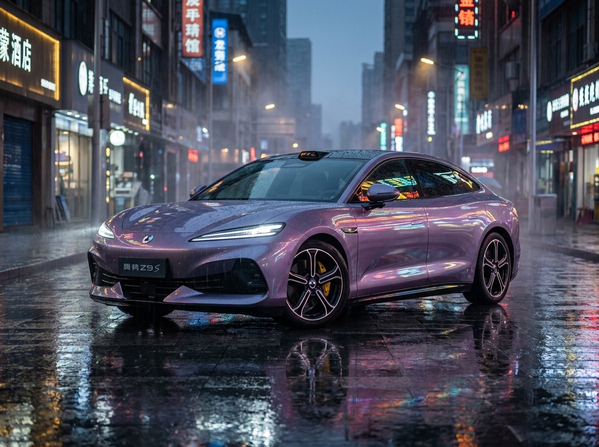Denza Z9S: sedã elétrico com 1.209 cv e autonomia recorde de 1.100 km entra em pré-venda na China