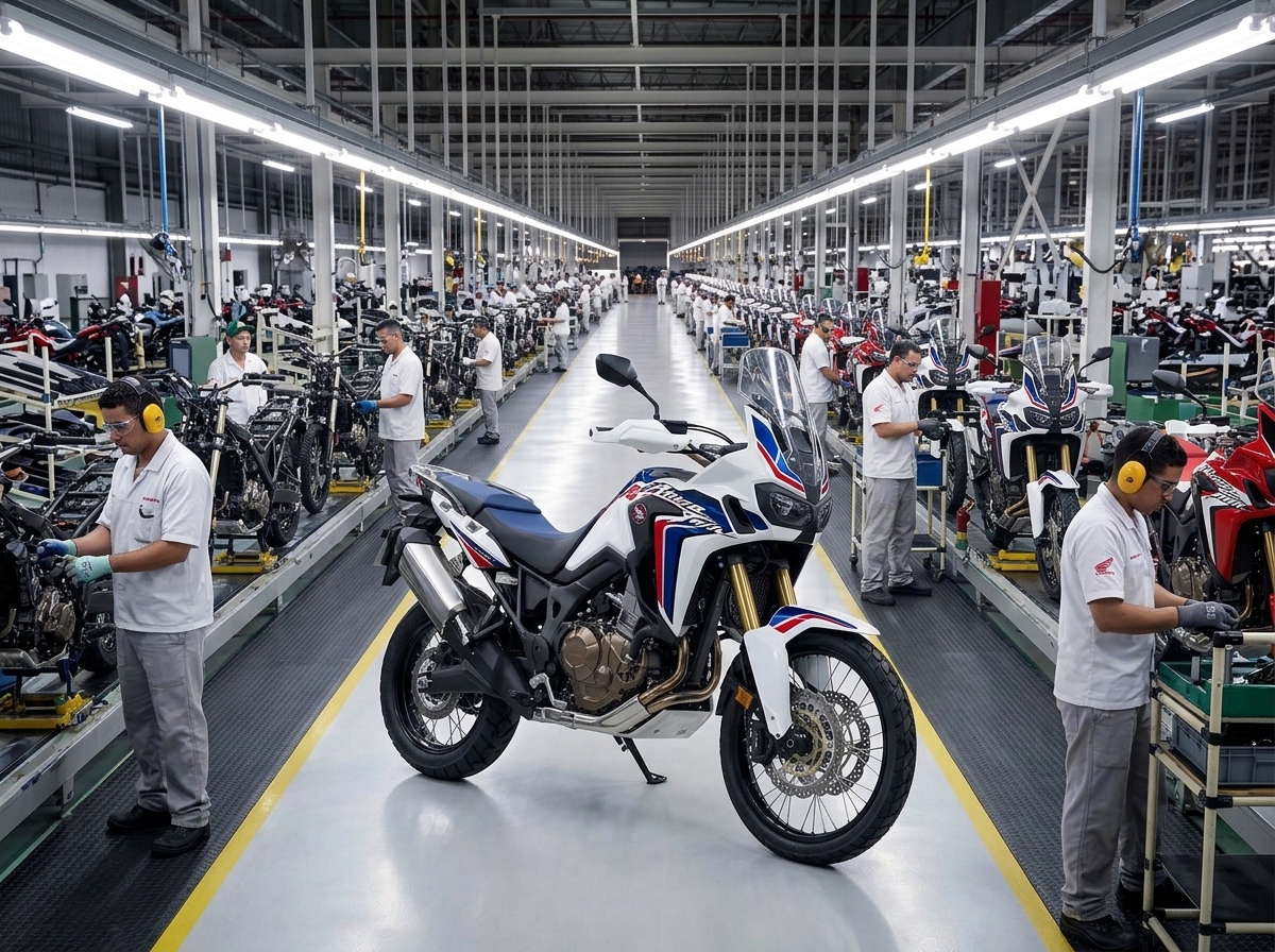 Brasil pode produzir 2,1 milhões de motos em 2026, o maior volume em quase duas décadas