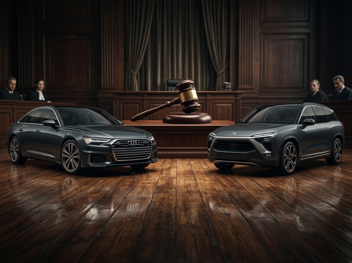 Audi processa montadoras chinesas na Holanda por plágio de identidade visual