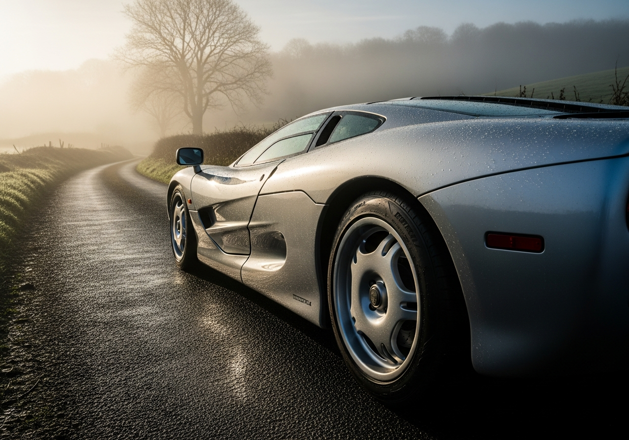 Jaguar XJ220 ganha vida nova em projeto de restauração e modernização