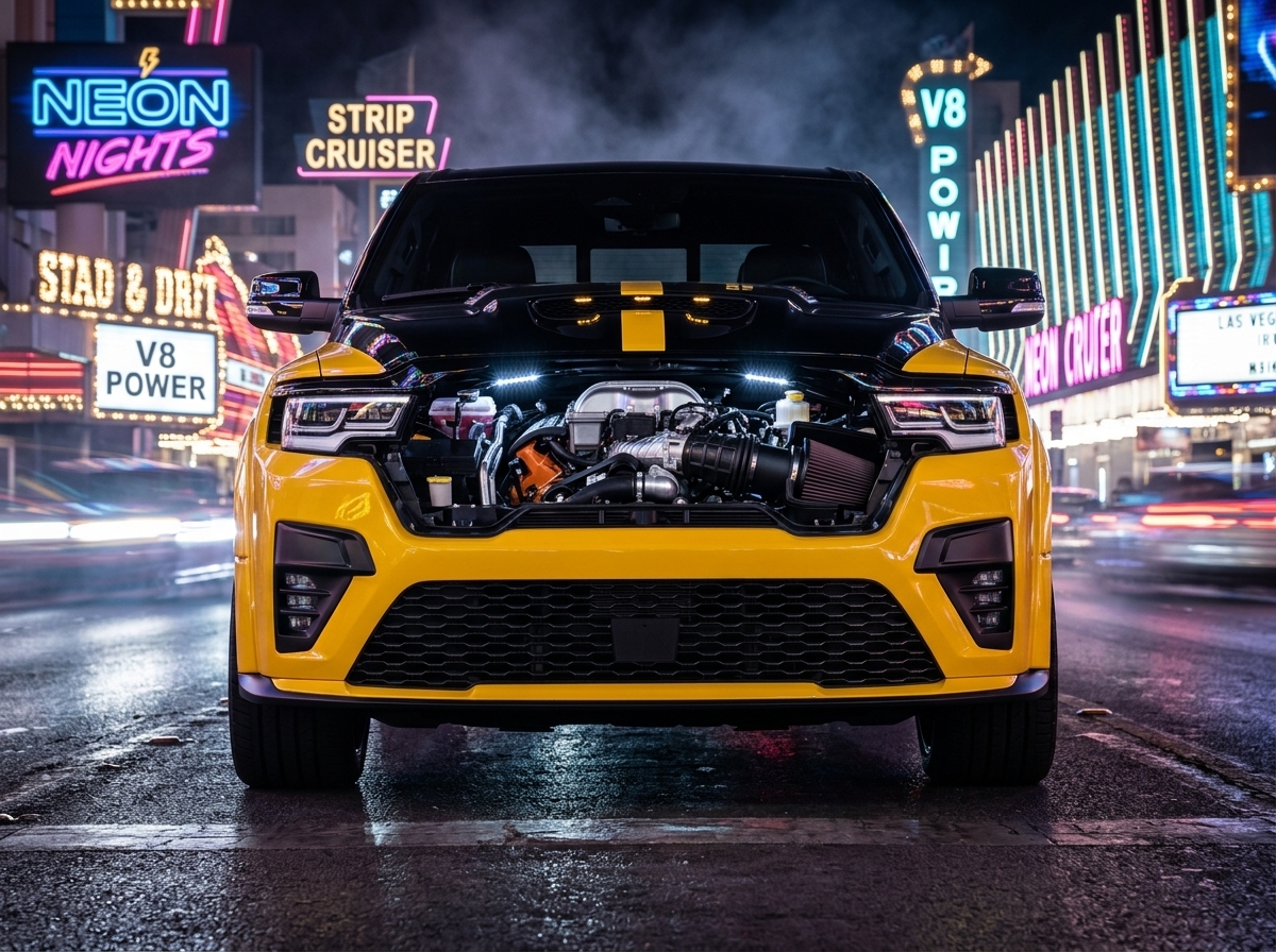 RAM 1500 com V8 Hellcat e mais de 912 cv é vendida por R$ 7 milhões em Las Vegas