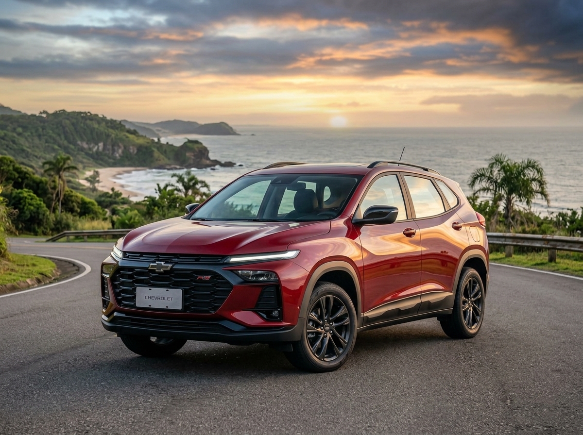 Chevrolet Tracker ainda resiste à concorrência e mantém posição entre os SUVs mais vendidos do Brasil