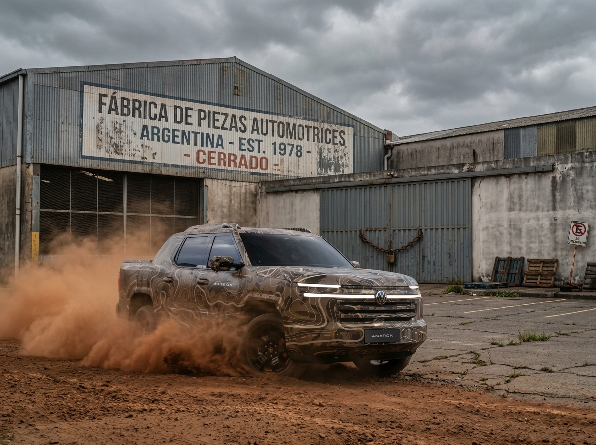 Nova VW Amarok fabricada fora da Argentina destrói cadeia de fornecedores local
