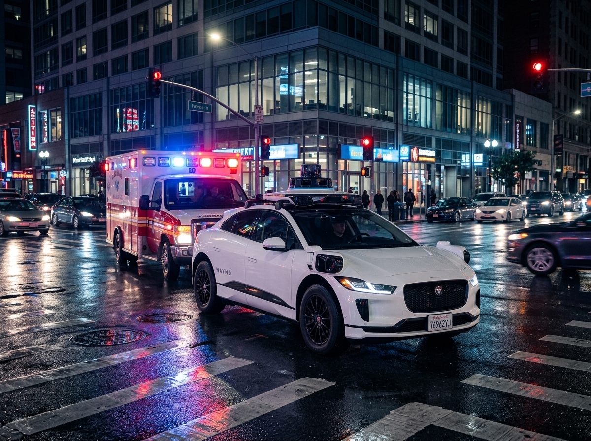 Carros autônomos acumulam multas e chegam a bloquear ambulâncias nos EUA