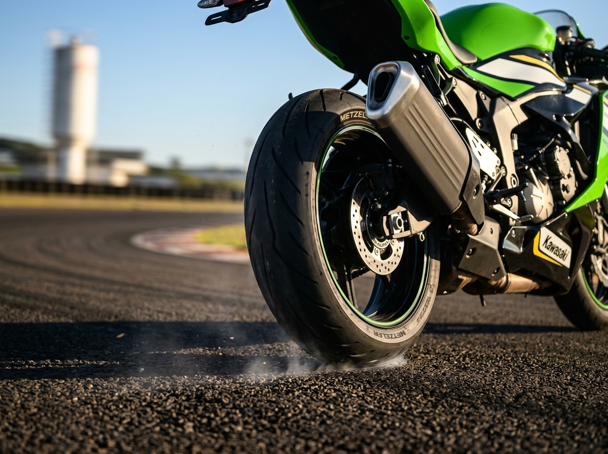 Pneu errado prejudica o desempenho da moto — e a diferença é maior do que você imagina