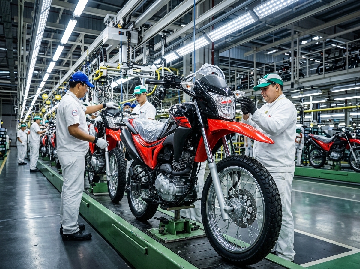 Indústria de motos revisa projeções para 2026 e aposta em recorde de vendas