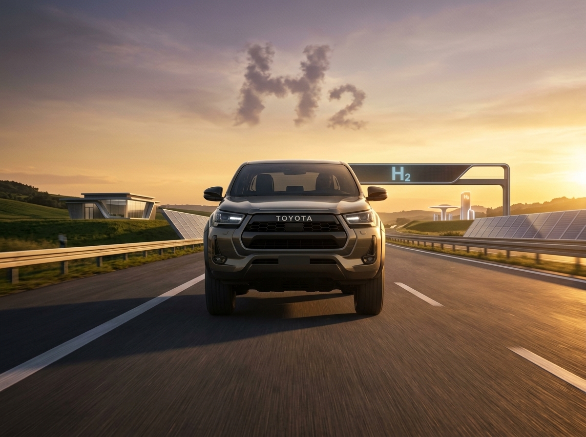 Toyota Hilux a hidrogênio terá produção em série a partir de 2028