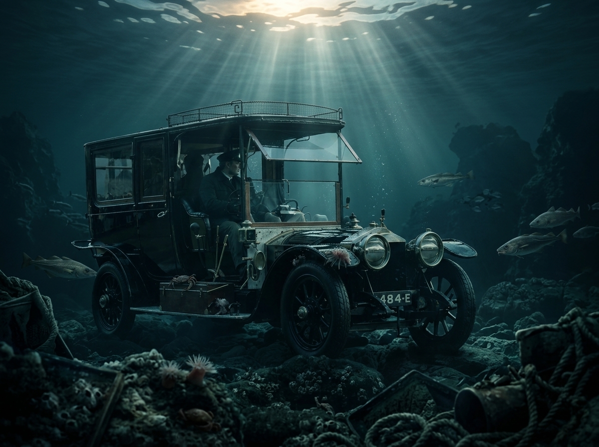 O carro que escapou do Titanic: a história do Renault que sobreviveu ao naufrágio mais famoso do mundo