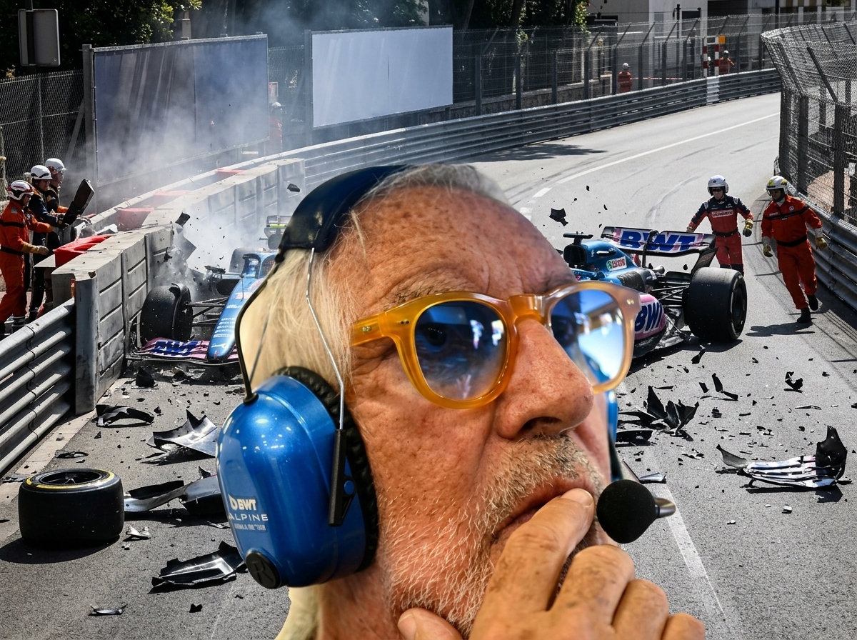 Briatore critica duramente Colapinto após acidente que destruiu o GP do Azerbaijão