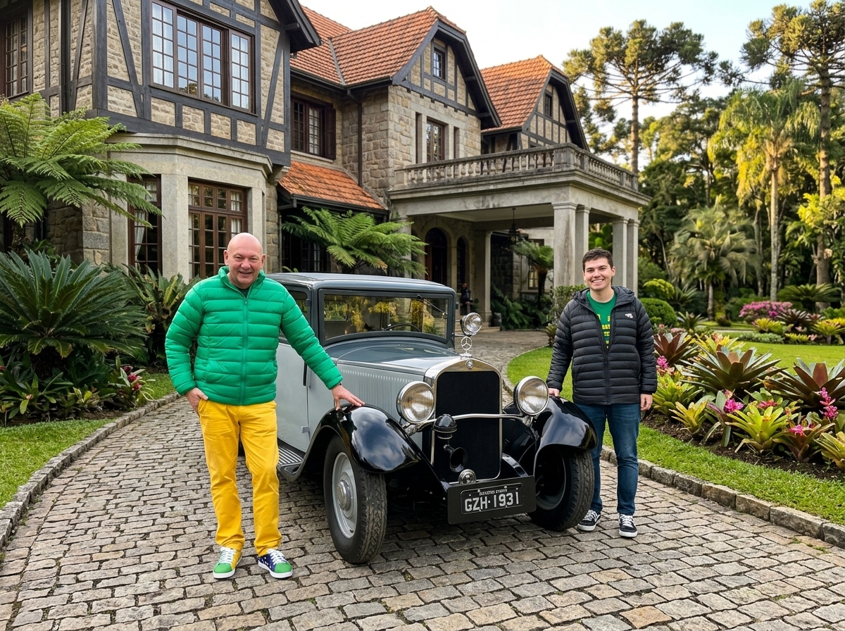 Luciano Hang adquire Mercedes-Benz de 1931 com história ligada a Brusque (SC)
