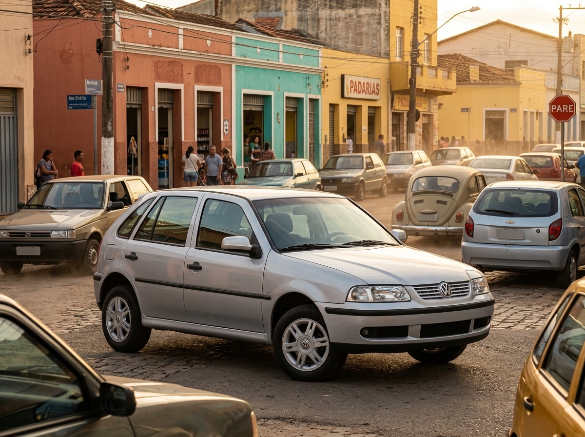 Volkswagen Gol é o carro mais numeroso em 75,7% dos municípios brasileiros