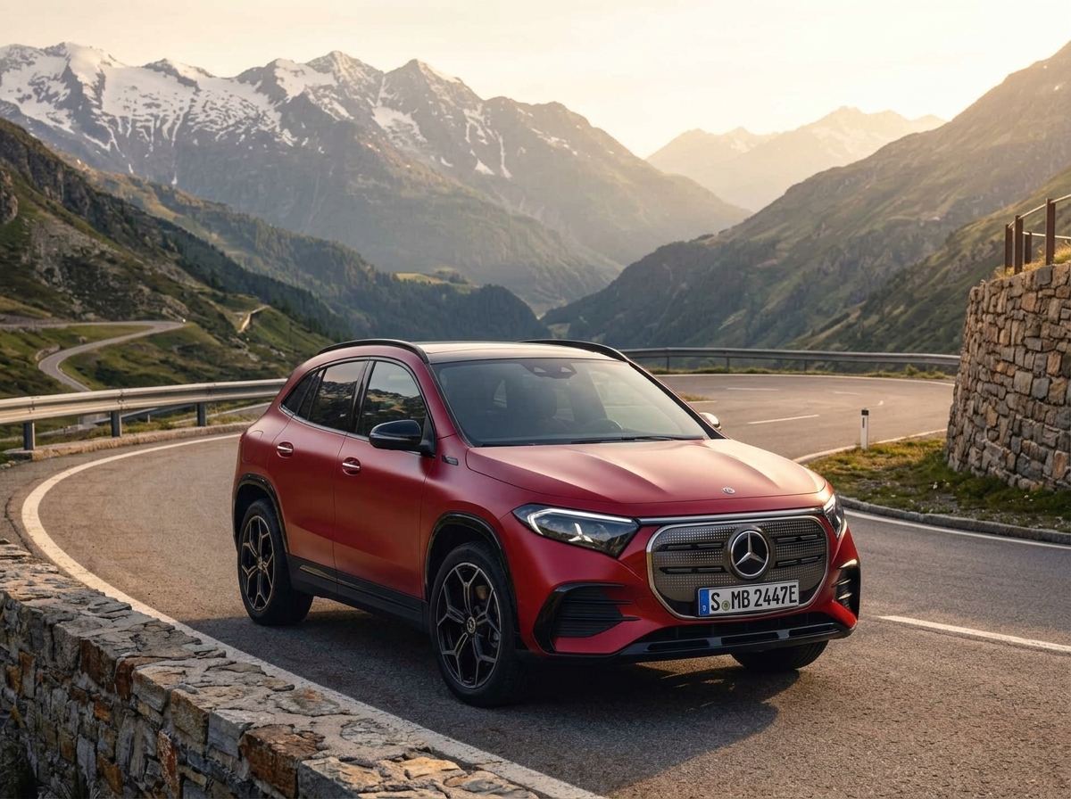 Mercedes-Benz GLA elétrico é revelado com supertela, IA generativa e até 657 km de autonomia