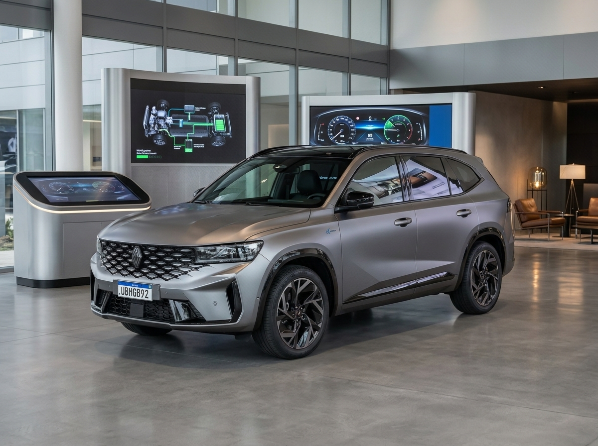 Renault Koleos híbrido oferece desconto de R$ 40 mil na troca por seminovo
