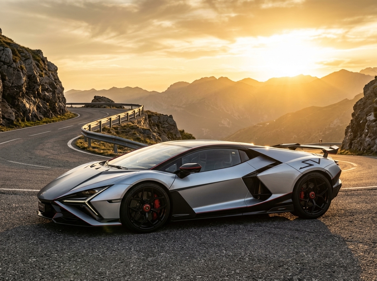 Lamborghini tem tecnologia para elétrico puro, mas aposta nos híbridos plug-in por falta de demanda