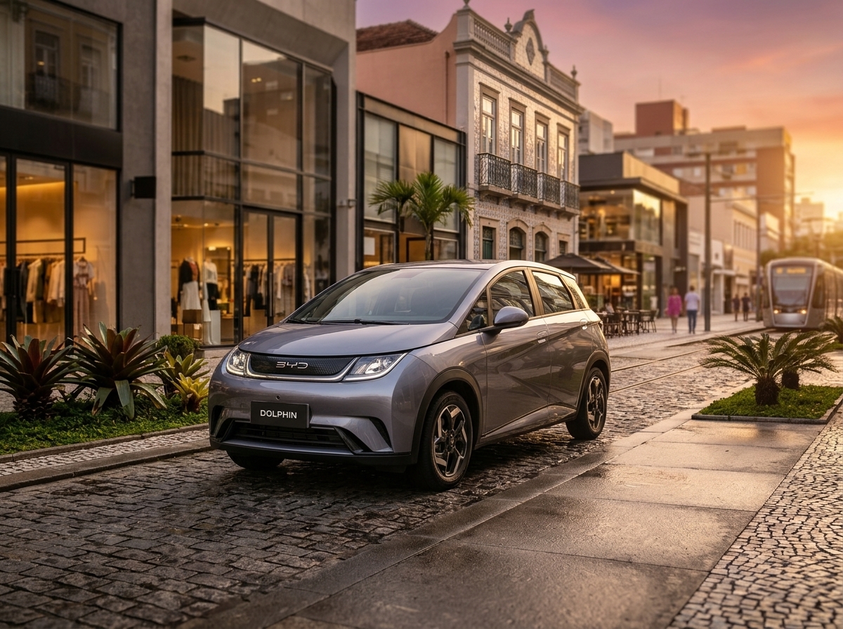 BYD Dolphin fecha pódio entre hatches seminovos em setembro, à frente de Argo e Mobi