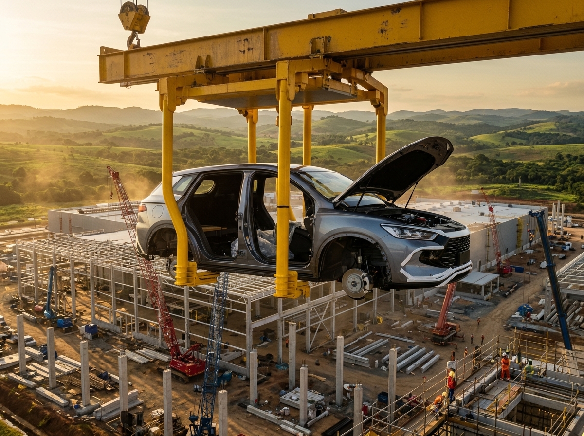 Brasil vira laboratório da indústria automotiva chinesa com avanço de BYD, GWM e Geely