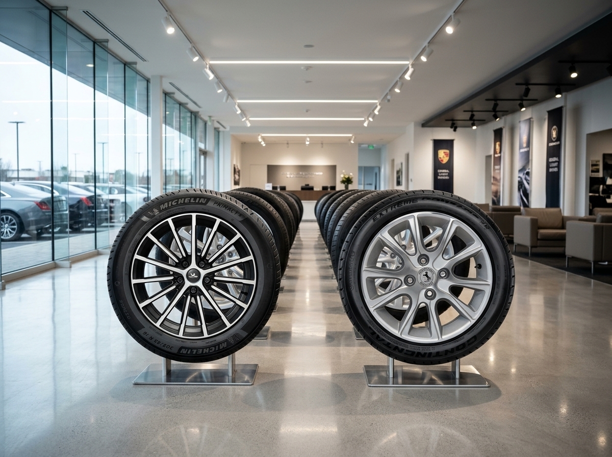 Stellantis passa a vender pneus Michelin e Continental em suas concessionárias no Brasil