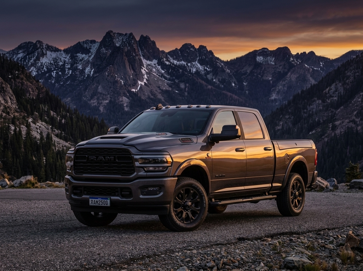 Ram 2500 Night Edition chega ao Brasil como topo de linha por R$ 569.990